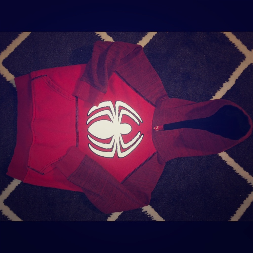 Boys Spider Man Hoodie